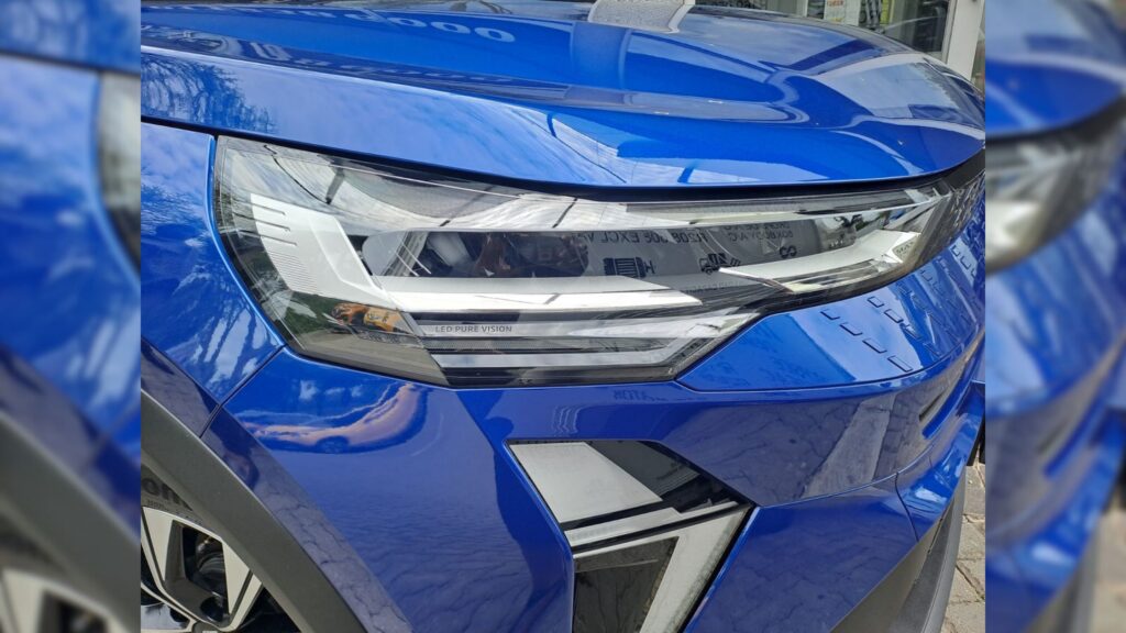 Renault Captur LED headlight